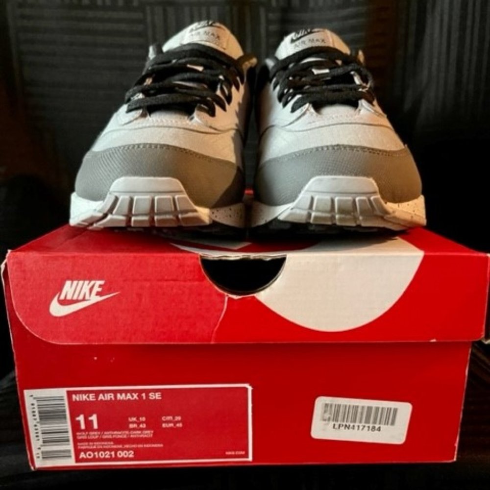 Nike Air Max 1 SE Platinum Grey
